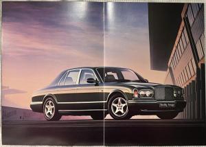 1998 Bentley Arnage Oversized Sales Brochure