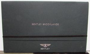 2008 Bentley Brooklands Hardbound Media Information Press Kit With Case