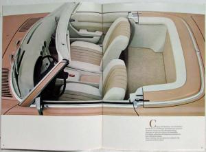 1971 Mercedes-Benz 350SL Sales Brochure - French Text