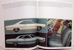 1966 Pontiac Sales Brochure Bonneville Grand Prix 2+2 GTO Catalina Star Chief