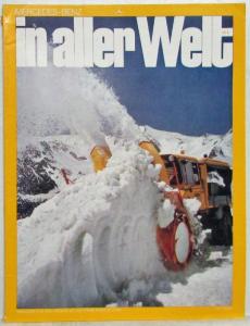 1974 Mercedes-Benz Magazine in aller Welt for Friends of 3-Pointed Star - No 127