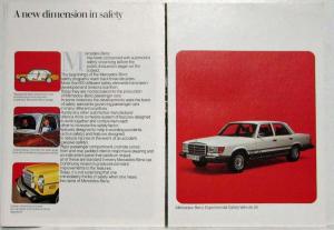 1975 Mercedes-Benz Passenger Car Program Sales Brochure