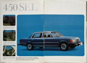 1975 Mercedes-Benz Passenger Car Program Sales Brochure