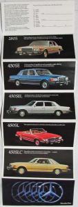 1975 Mercedes-Benz Sales Mailer Folder