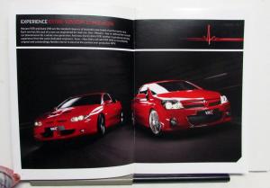 2005 Vauxhall VXR Color Options Specifications Features Brochure UK Second Ed