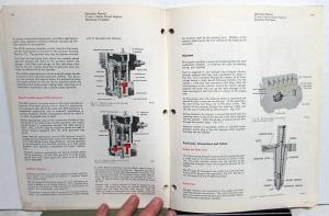 1965 Cummins Operation & Maintenance Owners Manual C & J Series Diesel Engines