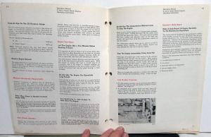 1965 Cummins Operation & Maintenance Owners Manual C & J Series Diesel Engines