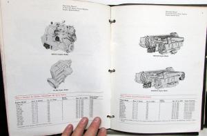 1964 Cummins H & NH Series Diesel Engines Operator Owners & Shop Repair Manual