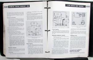 1964 Cummins H & NH Series Diesel Engines Operator Owners & Shop Repair Manual