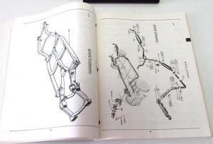 Original 1956 1957 Lincoln Chassis & Body Parts Catalog Book Continental Mark II