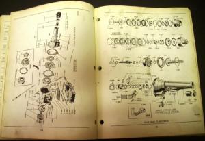 Original 1956-1958 Lincoln Chassis Body Parts Catalog Book Continental Mark III