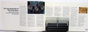 1969 Mercedes-Benz Color Sales Brochure Models 220D 220 230 250 280S 280SE 280SL