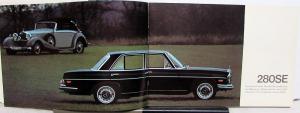 1969 Mercedes-Benz Color Sales Brochure Models 220D 220 230 250 280S 280SE 280SL