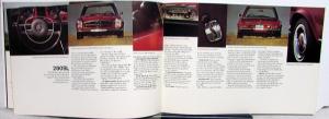 1969 Mercedes-Benz Color Sales Brochure Models 220D 220 230 250 280S 280SE 280SL