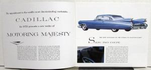 1959 Cadillac Sales Brochure Series 62 Coupe De Ville Fleetwood 60 Eldorado 75