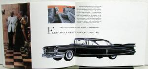 1959 Cadillac Sales Brochure Series 62 Coupe De Ville Fleetwood 60 Eldorado 75