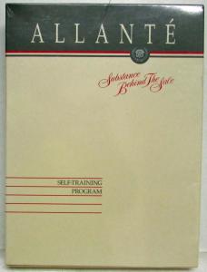 1991 Cadillac Allante Salesman Self-Training Program