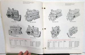 1965 Cummins H & NH Series Diesel Engines Operation & Maintenance Owners Manual