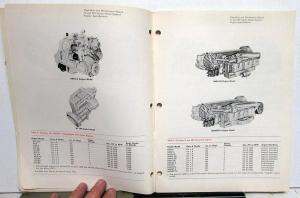 1965 Cummins H & NH Series Diesel Engines Operation & Maintenance Owners Manual