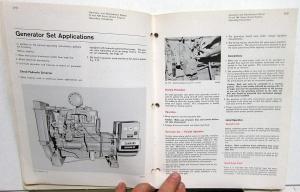 1965 Cummins H & NH Series Diesel Engines Operation & Maintenance Owners Manual