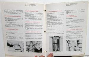 1965 Cummins H & NH Series Diesel Engines Operation & Maintenance Owners Manual