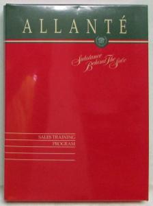 1991 Cadillac Allante Salesman Training Program - Meeting Leader Edition