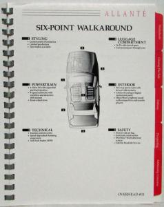 1991 Cadillac Allante Salesman Training Program - Meeting Leader Edition