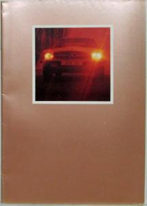 1971 Mercedes-Benz 350SL Sales Brochure