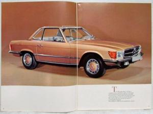 1971 Mercedes-Benz 350SL Sales Brochure