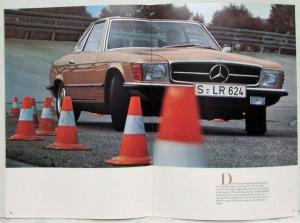 1971 Mercedes-Benz 350SL Sales Brochure