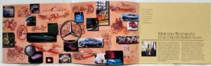 1986 Mercedes-Benz Full Line Heading into 2nd 100 Years Sales Brochure - Small