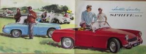 1964 Austin Healey Sprite MK II Original Sales Brochure ENGLAND