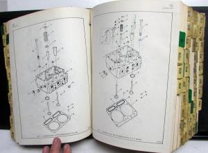 1963-1965 Cummins Diesel Engines Dealer Parts Books Catalog Set J C H NH Series