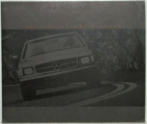 1985 Mercedes-Benz S-Class Specifications Folder