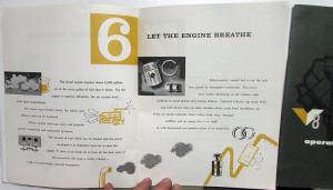 1963 Cummins V8 Diesel Engine Owners Operators Manual No 983550 W/Extras