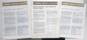 1963 Cummins V8 Diesel Engine Owners Operators Manual No 983550 W/Extras