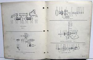 1958 Cummins NH 180 195 220 Diesel Engines Parts Book Catalog Bulletin 966789