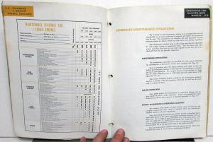 1959 Cummins J Series Diesel Engines Owners Operation & Maintenance Manual