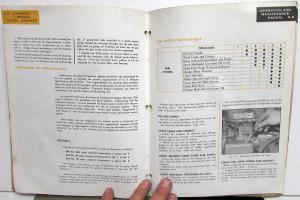 1959 Cummins J Series Diesel Engines Owners Operation & Maintenance Manual