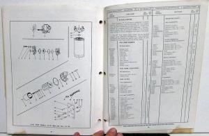 1970 Cummins Diesel Engine H NH 743 Series Dealer Parts Book Catalog 5 1/8 Bore