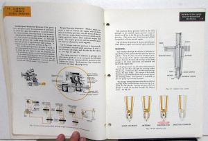 1958 Cummins J Series Diesel Engines Owners Operation & Maintenance Manual