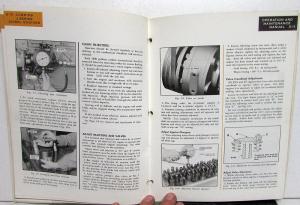 1958 Cummins J Series Diesel Engines Owners Operation & Maintenance Manual