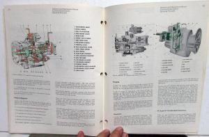 1972 Cummins Diesel Engines Owners Operation & Maintenance Manual Industrial