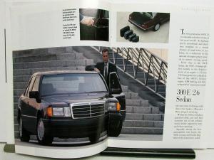 1990 Mercedes-Benz Model Line Sales Brochure E-Class S-Class - Small