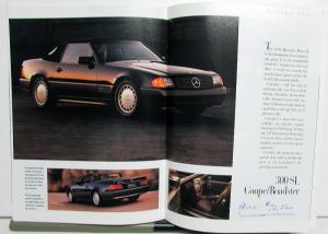 1990 Mercedes-Benz Model Line Sales Brochure E-Class S-Class - Small