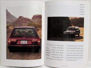 1992 Mercedes-Benz Model Line Sales Brochure