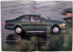 1992 Mercedes-Benz 500SEC and 600SEC Sales Brochure