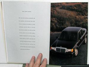 1993 Mercedes-Benz 300 Class Prestige Sales Brochure