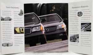 1994 Mercedes-Benz Model Overview Sales Folder