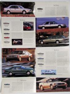 1994 Mercedes-Benz Model Overview Sales Folder